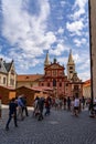 Saint GeorgeÃ¢â¬â¢s Basilica Prague in Czech Republic Royalty Free Stock Photo